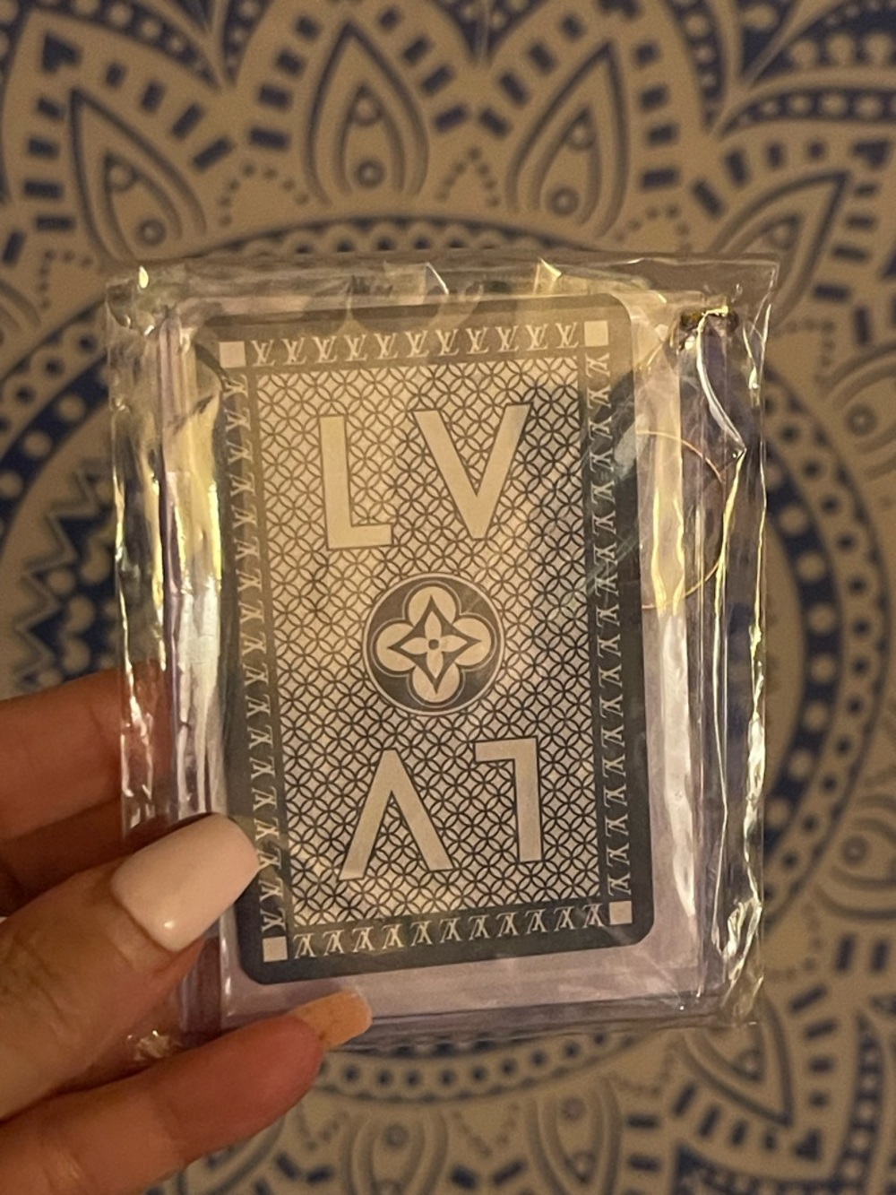 4th Giveaway Authentic Lv Playing Card